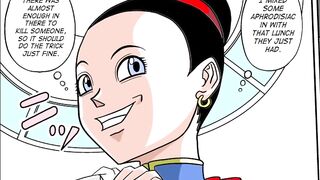 Dragon Ball Z - Videl and Gohan fucking in Videl's Temptation (Porn Parody) (Hard Sex) (Hentai)