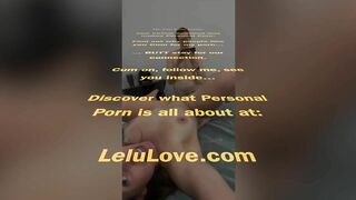 CUMpilation of creampie closeups & candid daily adventures of amateur pornstar behind the porn scenes - Lelu Love