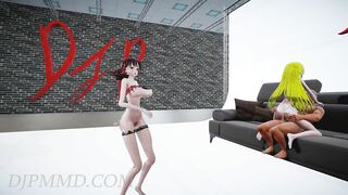 Misaka dancing and Misaki having sex - Hyolyn - Say My Name 1343