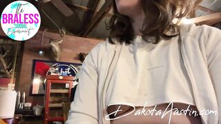 Underboob at the bar - Teaser