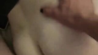 Tinder slut with squishy ass takes big cock