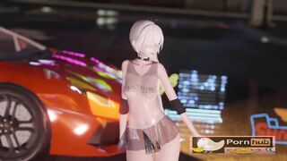 mmd r18 Shake it Weiss Blender 3d hentai