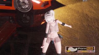 mmd r18 Shake it Weiss Blender 3d hentai