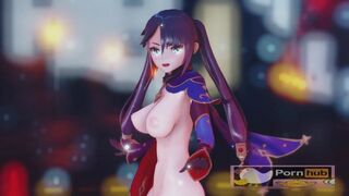 mmd r18 anal Specialist genshin impact Mona 3d hentai