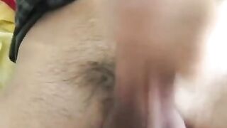 I masturbate and a too hot cumshot