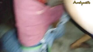 Stepaunty wife fucks her stepson during travel with big cock with clear bengali audio