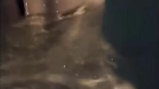 Outdoor Jacuzzi Fuck At Camping Almost Geting Caught