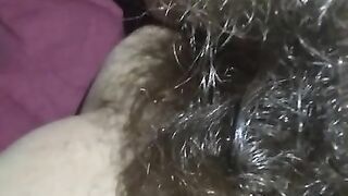 VERY Hairy FART FETISH Slut Shows Hirsutism Hirsute Hairest Pink Pussy stinky Nasty Gross farting