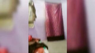 Desi village bhabi hot romantic show dirty talking with husband