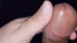 Hand job with dripping Cumshot