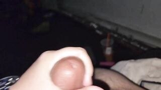 Hand job with dripping Cumshot