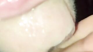 eating my classmate's cock until I take all his cum in my mouth