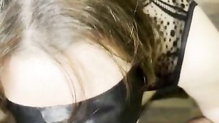 Sexy Wife Smelling Dirty Smegma Cock And Balls Before Using Her Mouth to Clean- Full Vid on OnlyFans