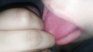 Sucking Daddy’s Juicy Cum up