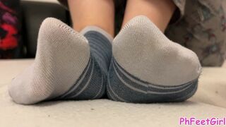 Pov Smelly socks in your face