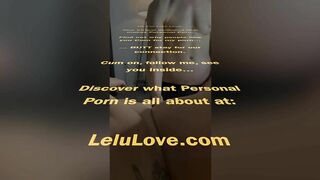 Babe masturbating w/ vibrator & husband tries new dildo on her to leg shaking orgasm & mix of candid daily vlogs - Lelu Love