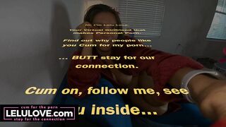 Babe chats nude in open robe about mental health & type of therapy she does mixed w/ behind the scenes sex talk - Lelu Love