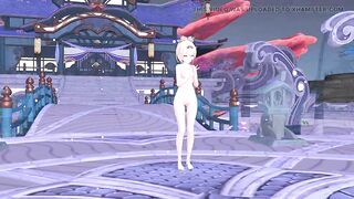 【Hololive MMD】Iroha Kazema / Come to DEEP BLUE TOWN [For gentlemen]