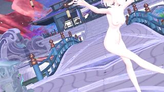 【Hololive MMD】Iroha Kazema / Come to DEEP BLUE TOWN [For gentlemen]