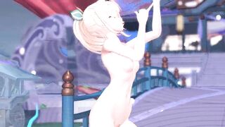 【Hololive MMD】Iroha Kazema / Come to DEEP BLUE TOWN [For gentlemen]