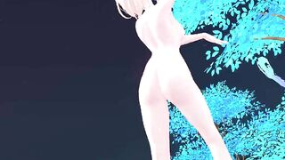 【Hololive MMD】Iroha Kazema / Come to DEEP BLUE TOWN [For gentlemen]