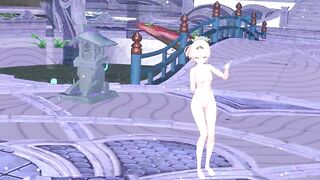 【Hololive MMD】Iroha Kazema / Come to DEEP BLUE TOWN [For gentlemen]