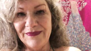 Hot Granny Micro Bikini POV Solo Orgasms With DVP Dildoes!