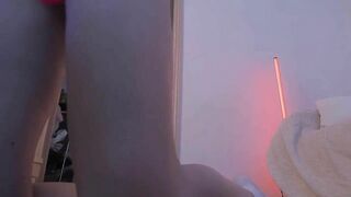 masturbation show with vibrator in panty