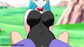 Vegeta and Bulma DBZ Dragon Ball Z Quest for the Ballz Anime Hentai Cartoon Kunoichi Trainer Naruto Outdoor Cosplay Cowgirl sex