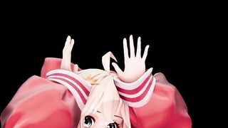 Jiaran Diana Hentai Chinese Vtuber Undress Dancing Mmd 3D Black Eyes Color Edit Smixix