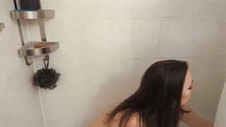 My Czech roommate DomiisCZ caught me watching her shower! I think she liked it!