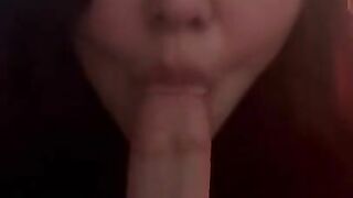 Shy Latina Sucks Dick for the First Time