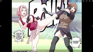 Naruto XXX Sakura Threesome With Angel Savior Hentai Comic Porn