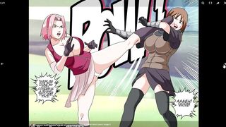 Naruto XXX Sakura Threesome With Angel Savior Hentai Comic Porn