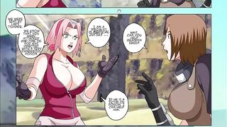 Naruto XXX Sakura Threesome With Angel Savior Hentai Comic Porn