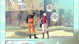 Naruto XXX Sakura Threesome With Angel Savior Hentai Comic Porn