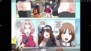 Naruto XXX Sakura Threesome With Angel Savior Hentai Comic Porn