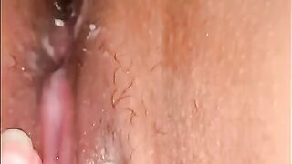 Part 2-wife දුන්න සැප pussy drip with cum after Barbie