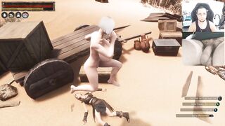 CONAN EXILES EDICIÓN DESNUDA CÁMARA POLLA GAMEPLAY #1