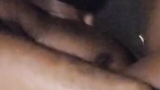 Dick riding sucking breast ebony