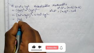 Factorization Math Slove by Bikash Edu Care Episode 26