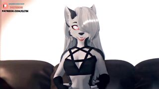 FURRY LUNA SWALLOWS DICK IN PORN FILM - EXCLUSIVE FURRY HENTAI ????ANIMATION 60 FPS