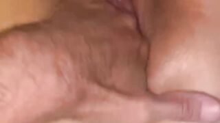 Fucking my wet pussy with his hand - I can’t stop cumming