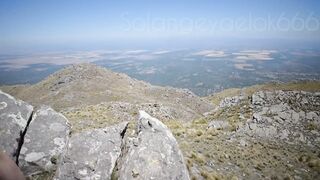 Sexo en la montaña al aire libre Pete - mamada - pising - chupa pija - sexo duro con solange