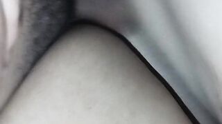 Fat hairy sex cum close