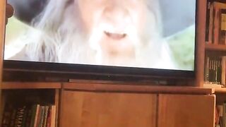 Blowing Gandalf