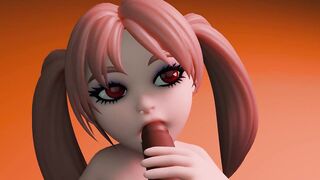 3D BLOWJOB ANIM CUTE GIRL