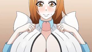 Bleach Hentai - Orihime paizuri using her massive tits