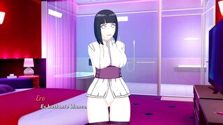 Doing kinky things with busty Hinata - Isekai Brothel compilation