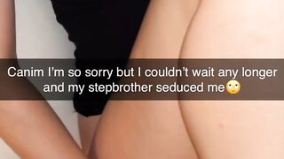 Turkish college girl loses virginity to stepbrother on snapchat